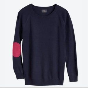 Elbow Patch Crew Neck Sweater Sz.M Stitch Fix